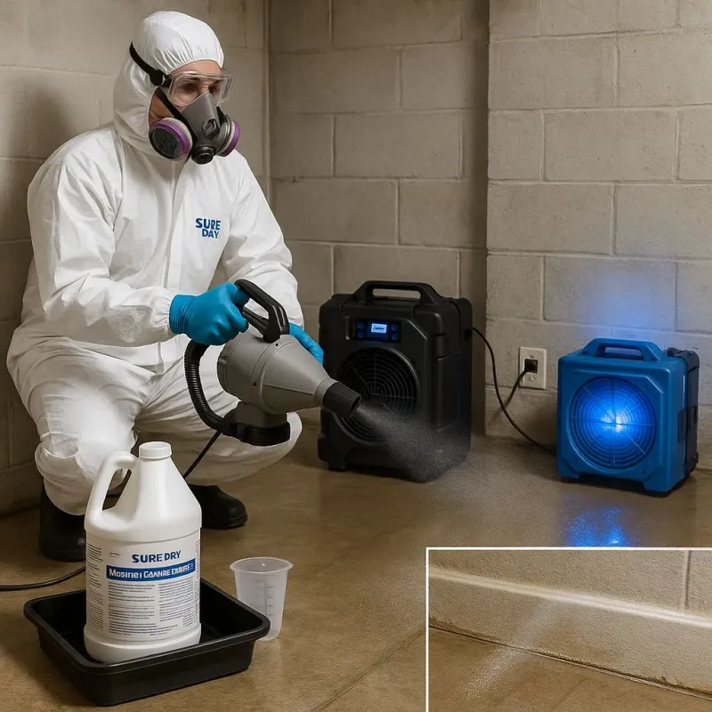 Sanitization and Odor Removal process in Cranford, NJ