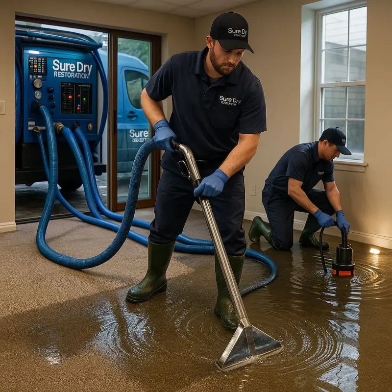 Water Extraction and Removal process in Cranford, NJ